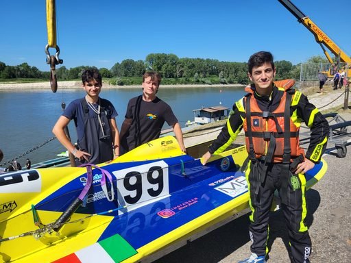 Motonautica, a Boretto Po chiusura con l'Italiano F125