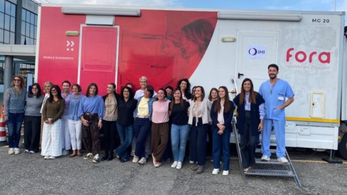 Ottobre Rosa, LILT porta le visite senologiche in azienda: prima tappa alla Orton