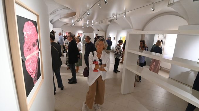 Pazienza Stabile, terminata la mostra con le opere di Blessing Calciati: quasi 700 visitatori