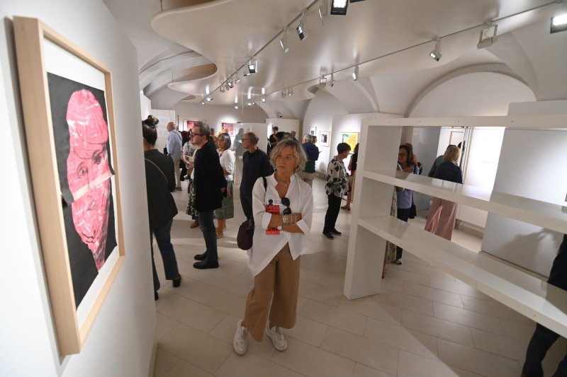 Pazienza Stabile, terminata la mostra con le opere di Blessing Calciati: quasi 700 visitatori
