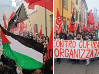 Sciopero, sindacati e collettivi in corteo per le strade cittadine: "Contro guerra e caro vita" FOTO e VIDEO