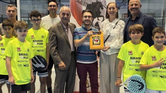 "Smash&Fun", grazie al torneo di padel di Progetto Vita un defibrillatore per la scuola nella ex Manifattura Tabacchi