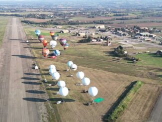 Terza edizione dell'Aeronautica Militare Balloon Cup, dal 16 al 18 ottobre all'Aeroporto Militare San Damiano a San Giorgio Piacentino