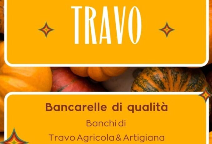 Travo, domenica 1° novembre con Mercanti di Qualità e Travo Agricola e Artigiana