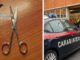 Ubriaco dà in escandescenze al pronto soccorso, intervengono i carabinieri: nello zaino aveva un paio di forbici